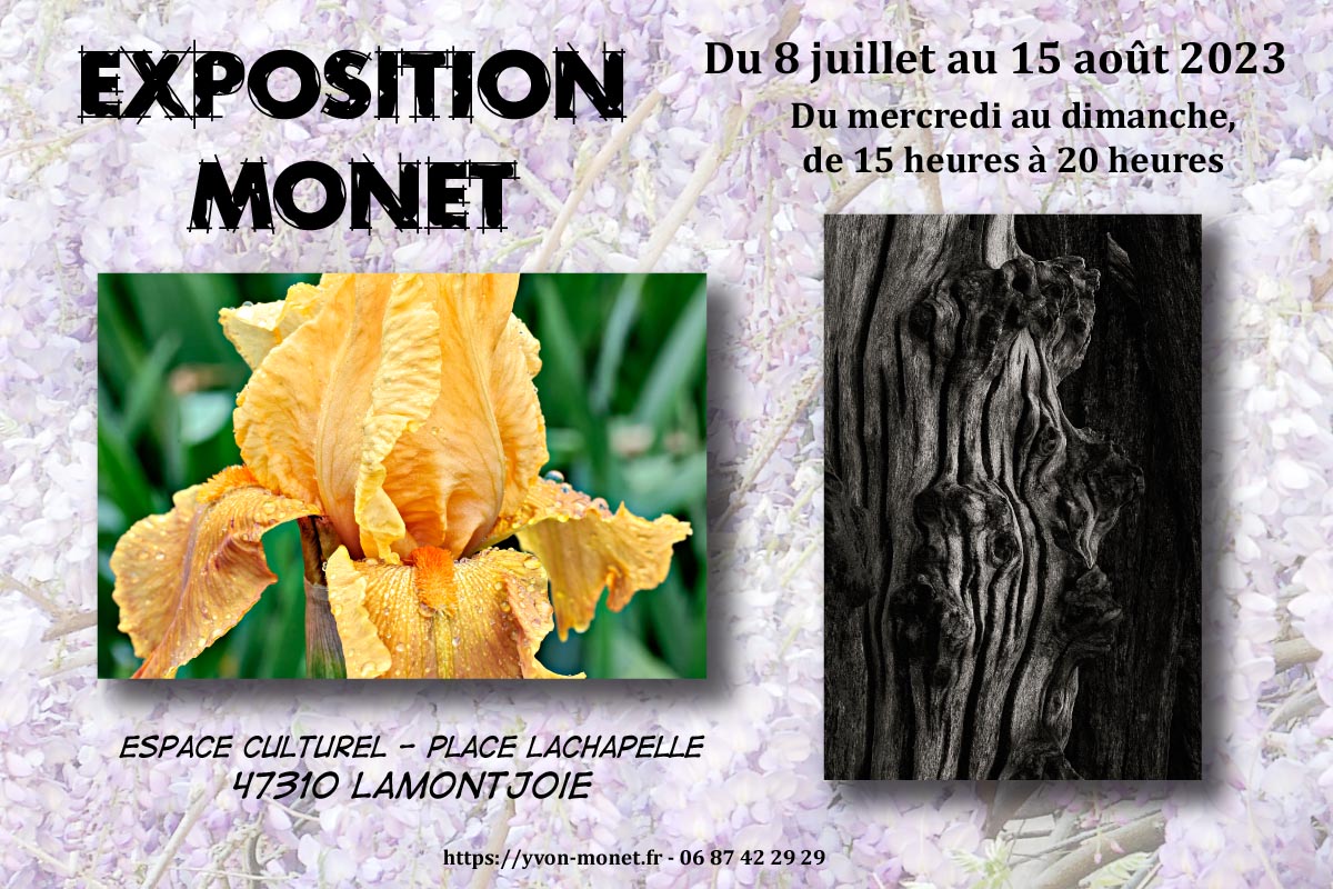 Exposition - Photographie Yvon Monet